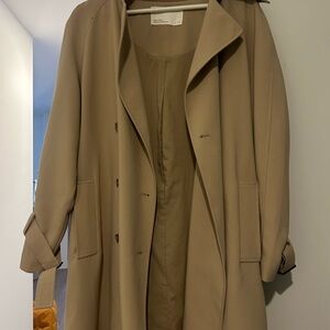 Classic Tan Trench Coat for Women